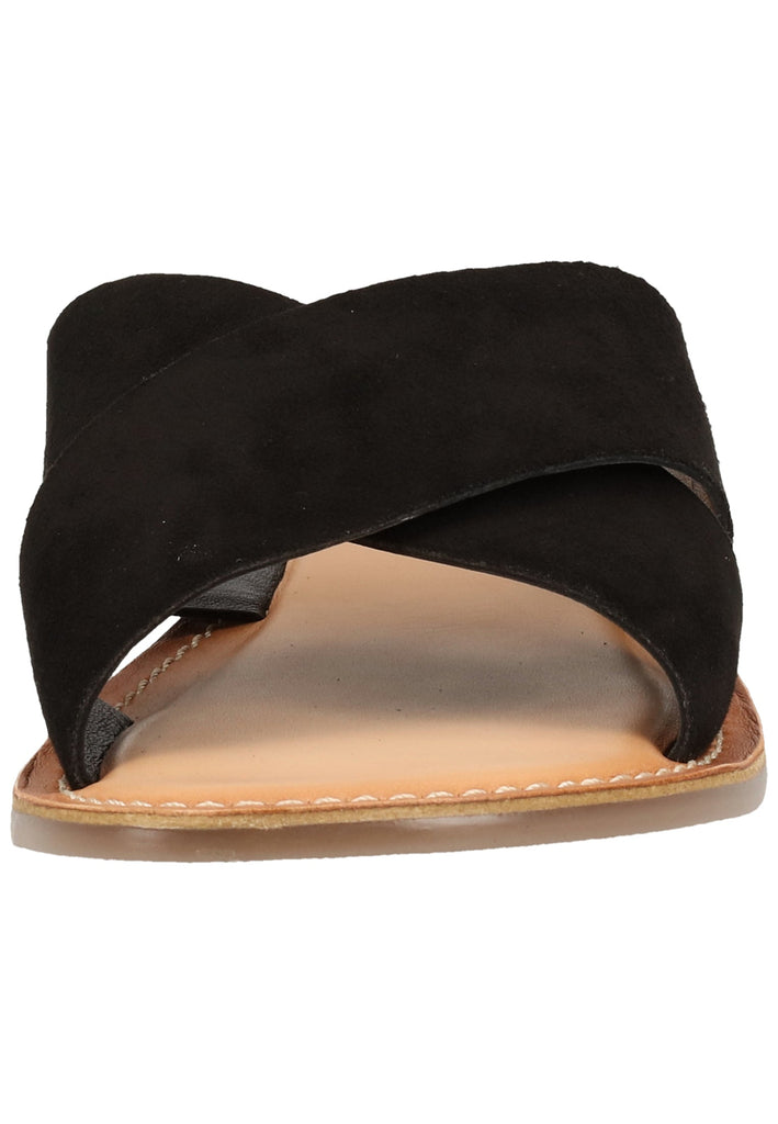 Kickers Pantoletten Leder Schwarz