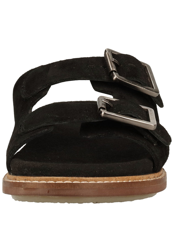 Kickers Pantoletten Leder Schwarz