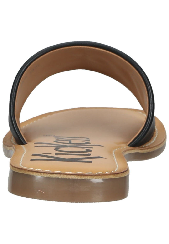 Kickers Pantoletten Leder Schwarz