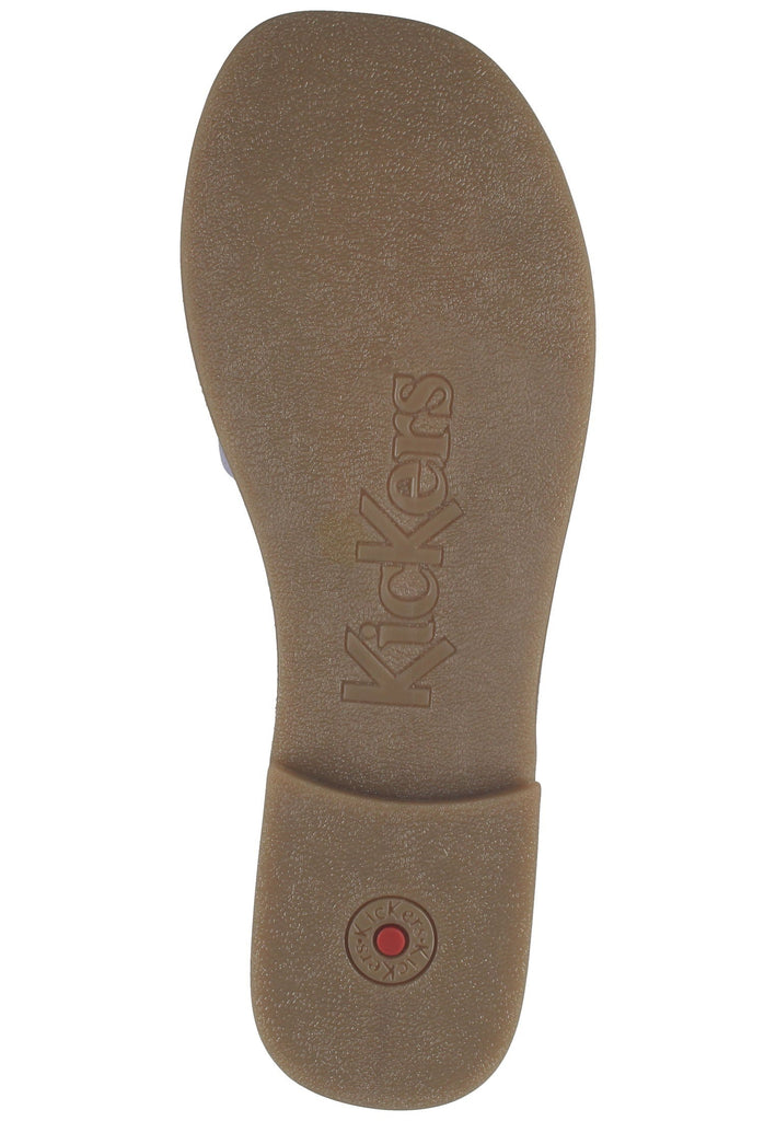 Kickers Pantoletten Leder Violett