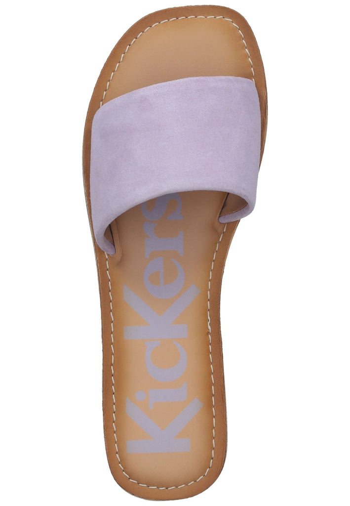 Kickers Pantoletten Leder Violett