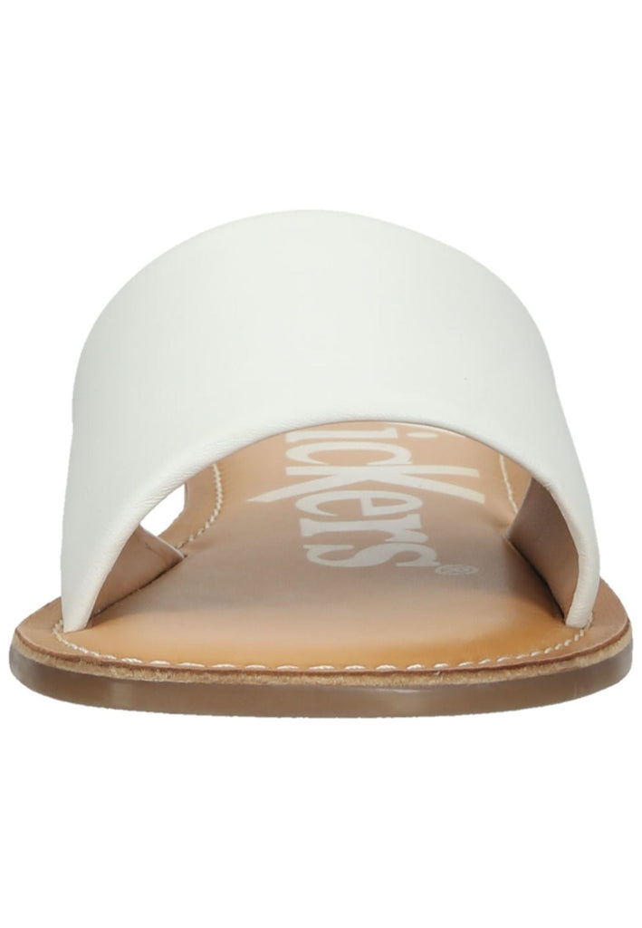 Kickers Pantoletten Leder Weiß