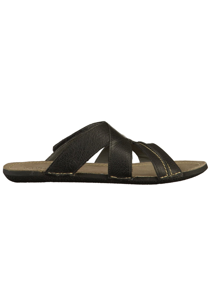 Kickers Pantoletten Nappaleder Schwarz