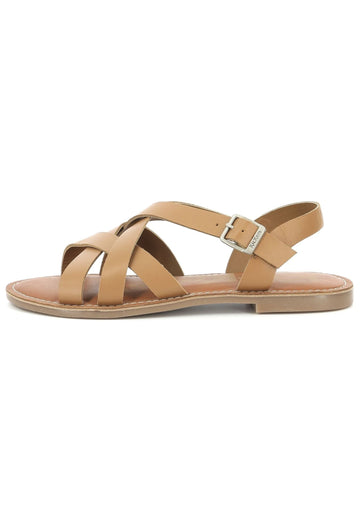 Sandalen Kickers Sandalen Leder Camel