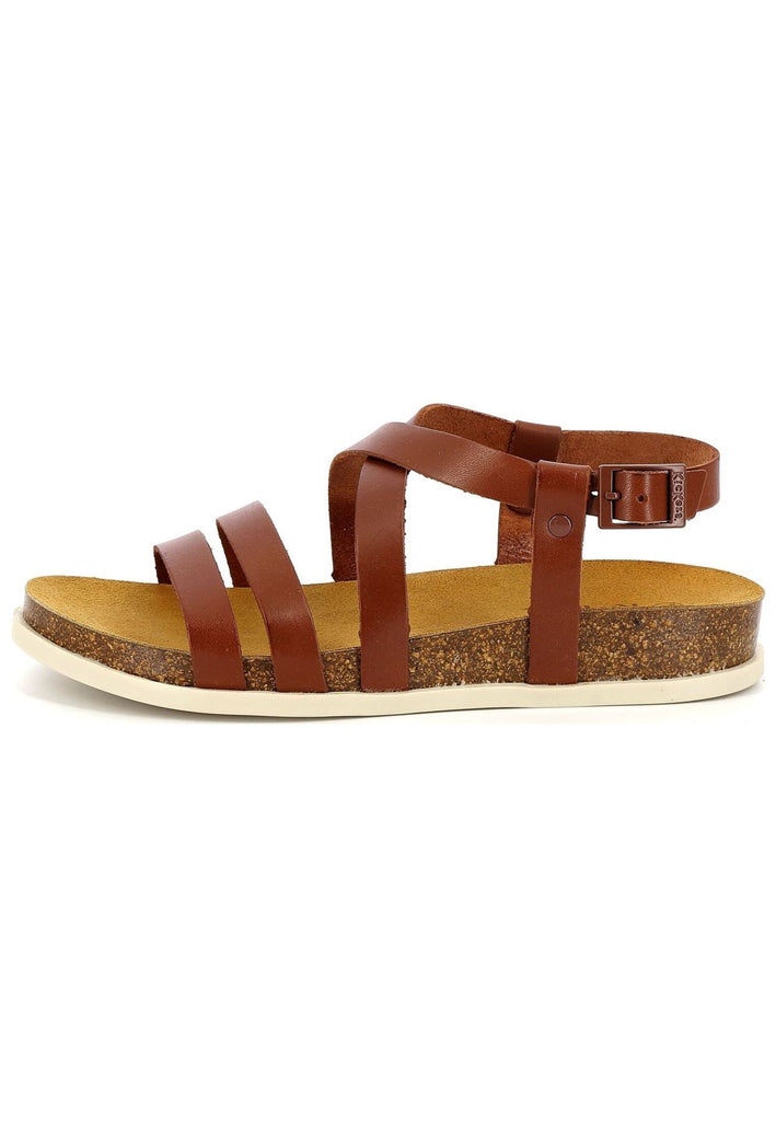 Sandalen Kickers Sandalen Leder Hellbraun