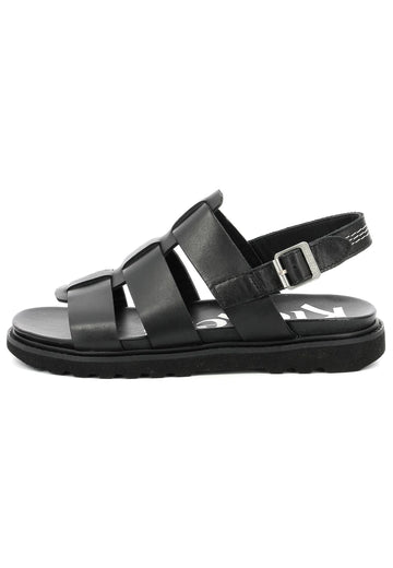 Sandalen Kickers Sandalen Leder Schwarz