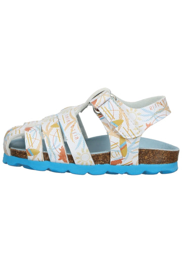 Sandalen Kickers Sandalen Lederimitat Weiß