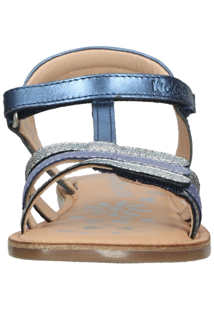 Kickers Sandalen Leder Blau