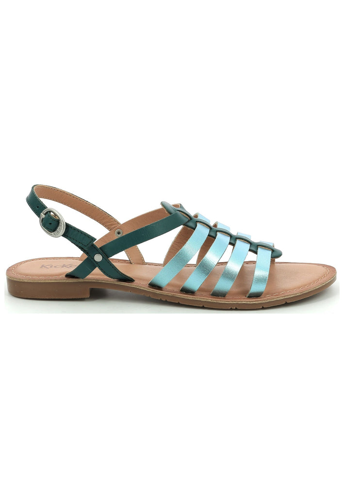 Kickers Sandalen Leder Blau