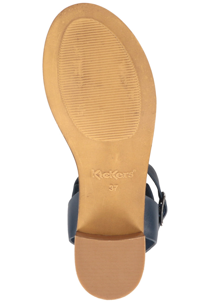 Kickers Sandalen Leder Blau