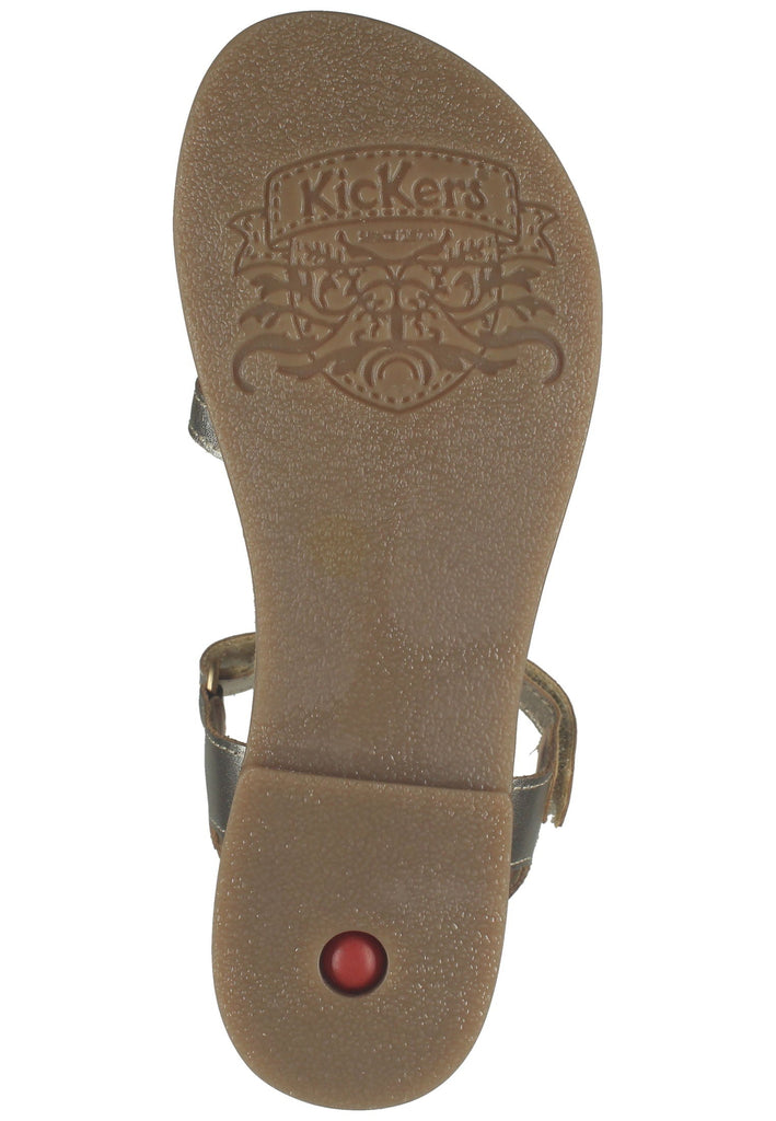 Kickers Sandalen Leder Braun