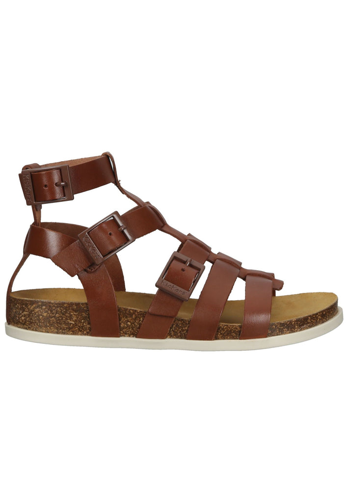 Kickers Sandalen Leder Braun