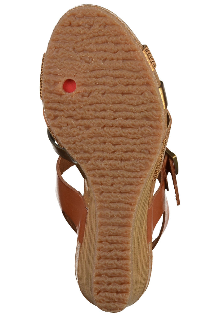 Kickers Sandalen Leder Bronze