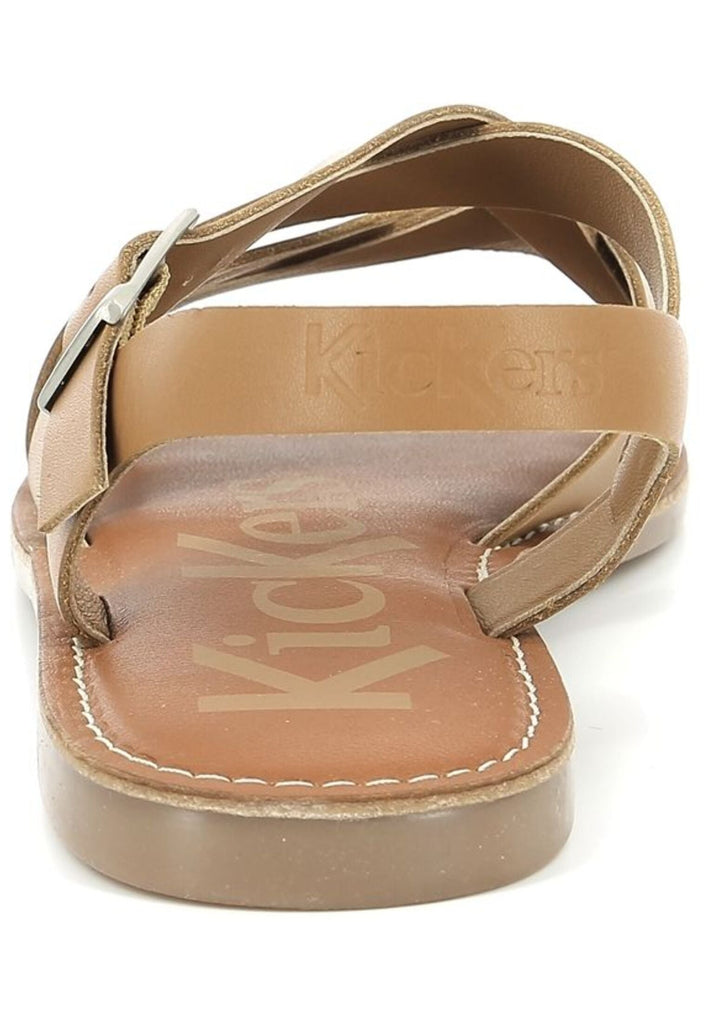 Kickers Sandalen Leder Camel