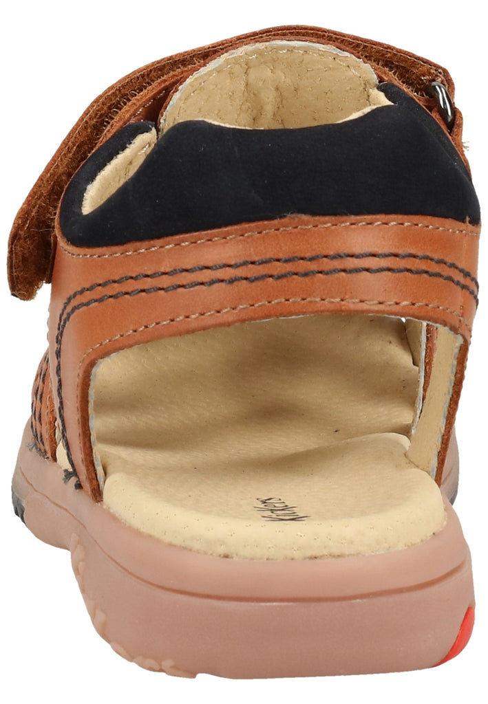 Kickers Sandalen Leder Camel