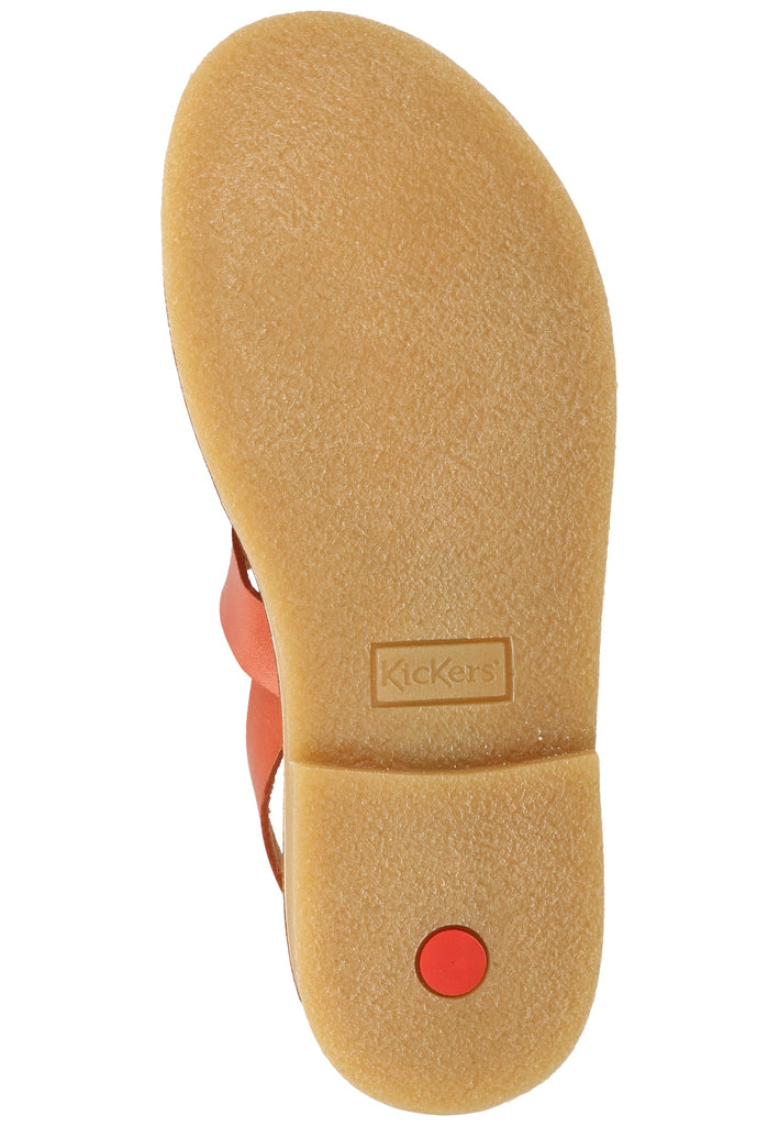 Kickers Sandalen Leder Camel