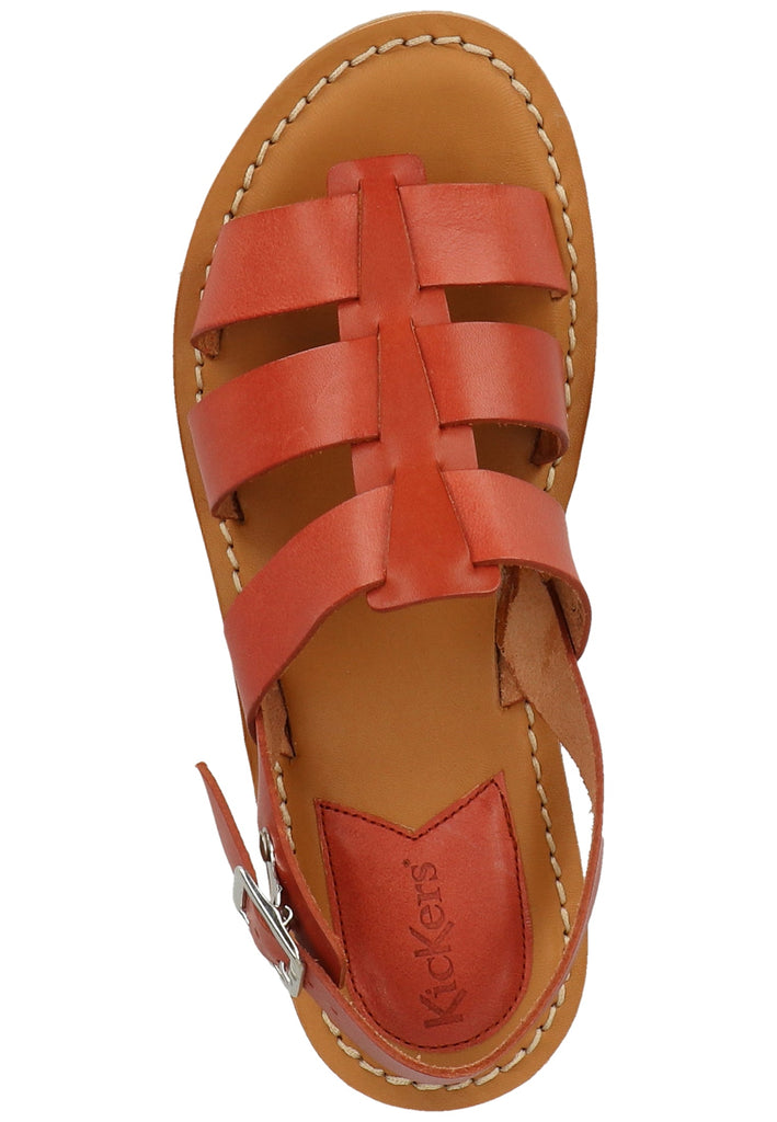 Kickers Sandalen Leder Camel
