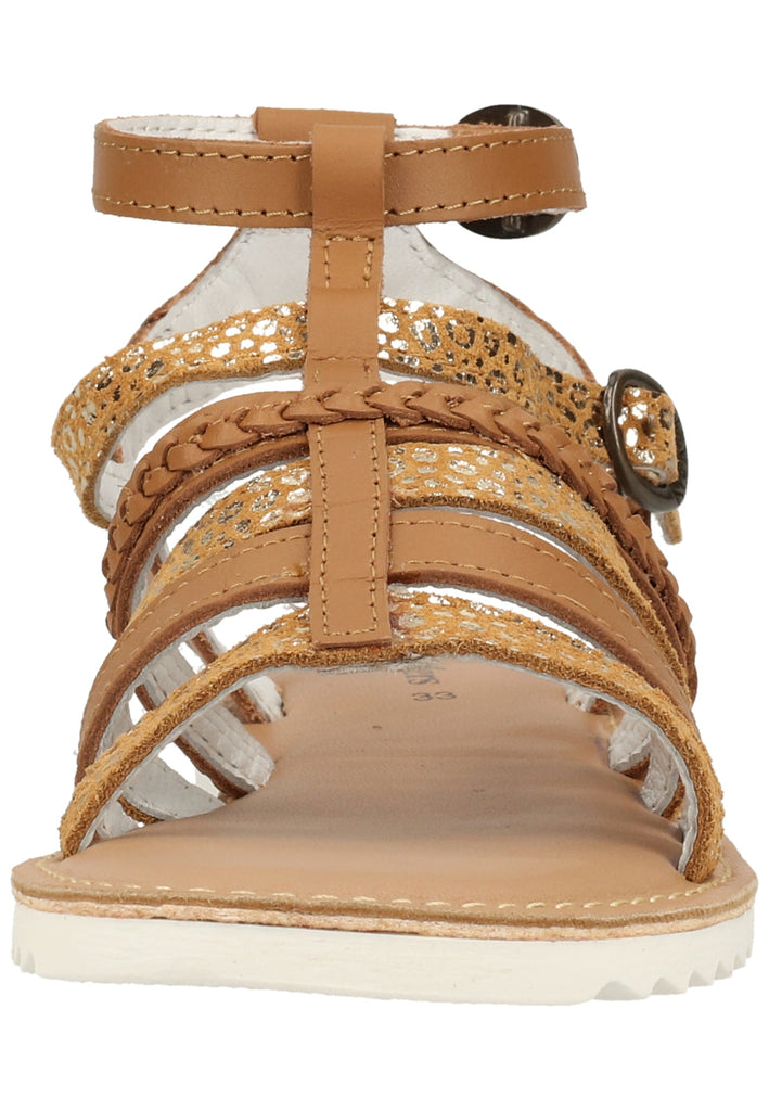 Kickers Sandalen Leder Camel