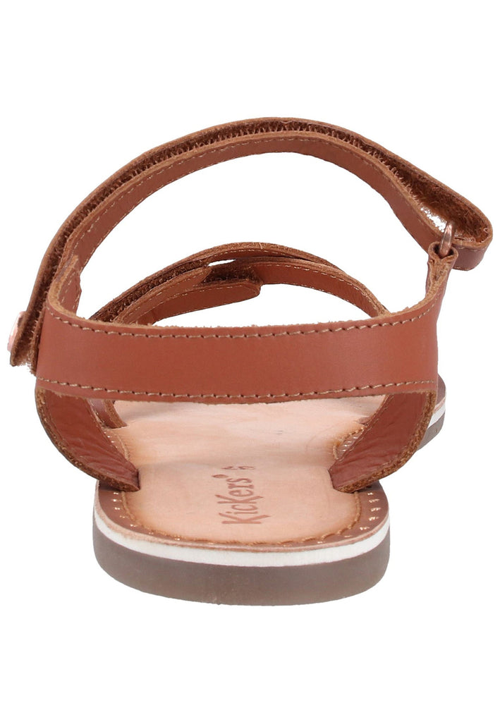 Kickers Sandalen Leder Camel