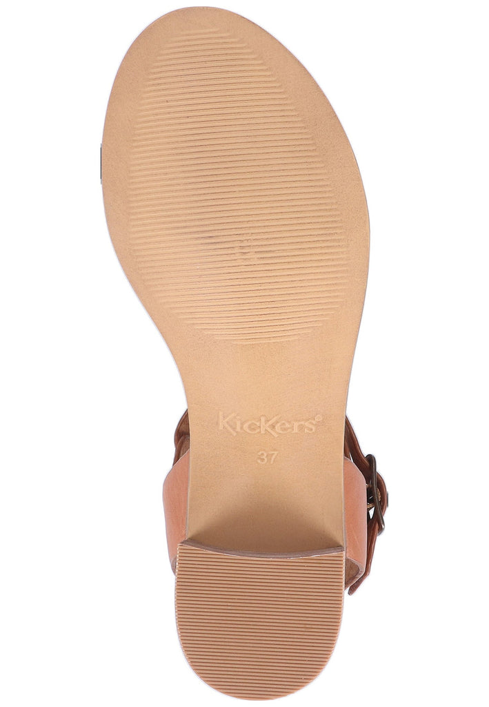Kickers Sandalen Leder Camel
