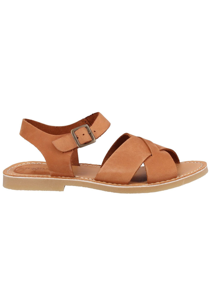 Kickers Sandalen Leder Camel