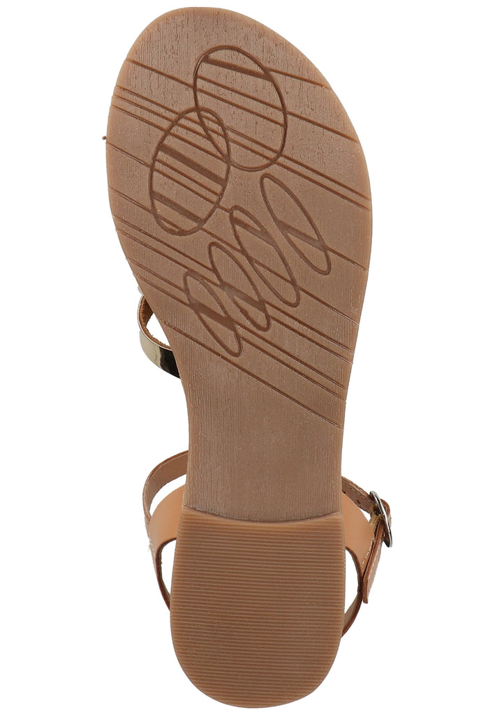 Kickers Sandalen Leder Camel