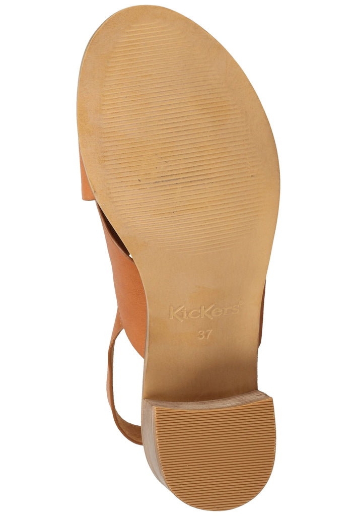Kickers Sandalen Leder Camel