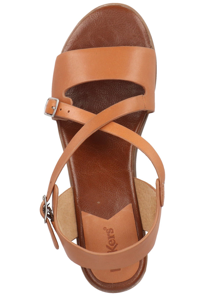 Kickers Sandalen Leder Camel