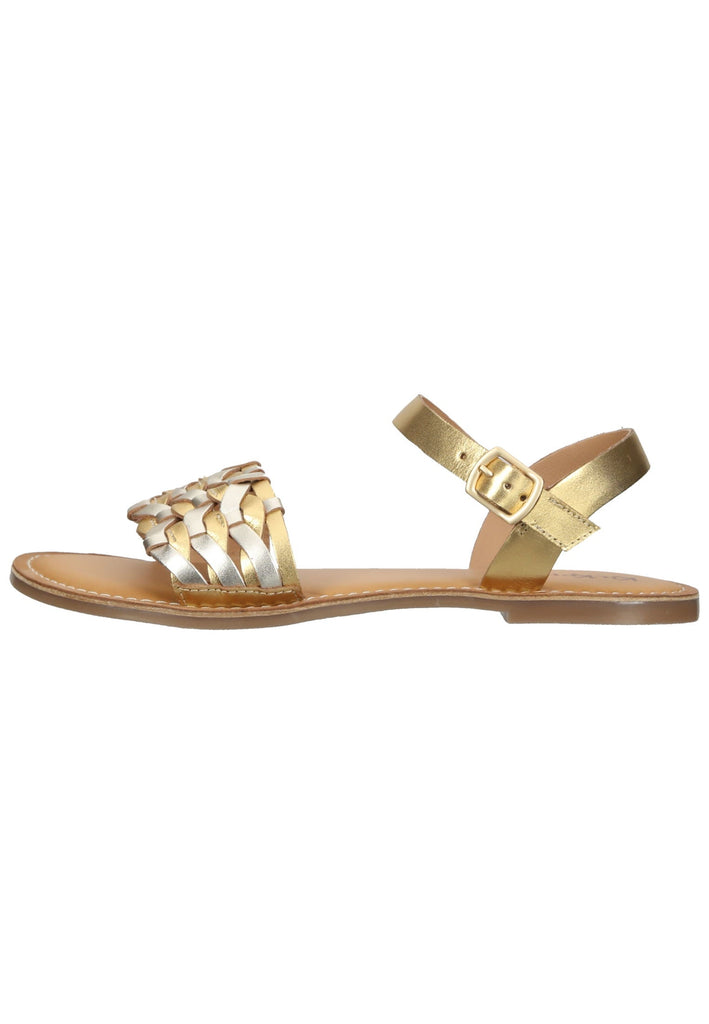 Kickers Sandalen Leder Gold