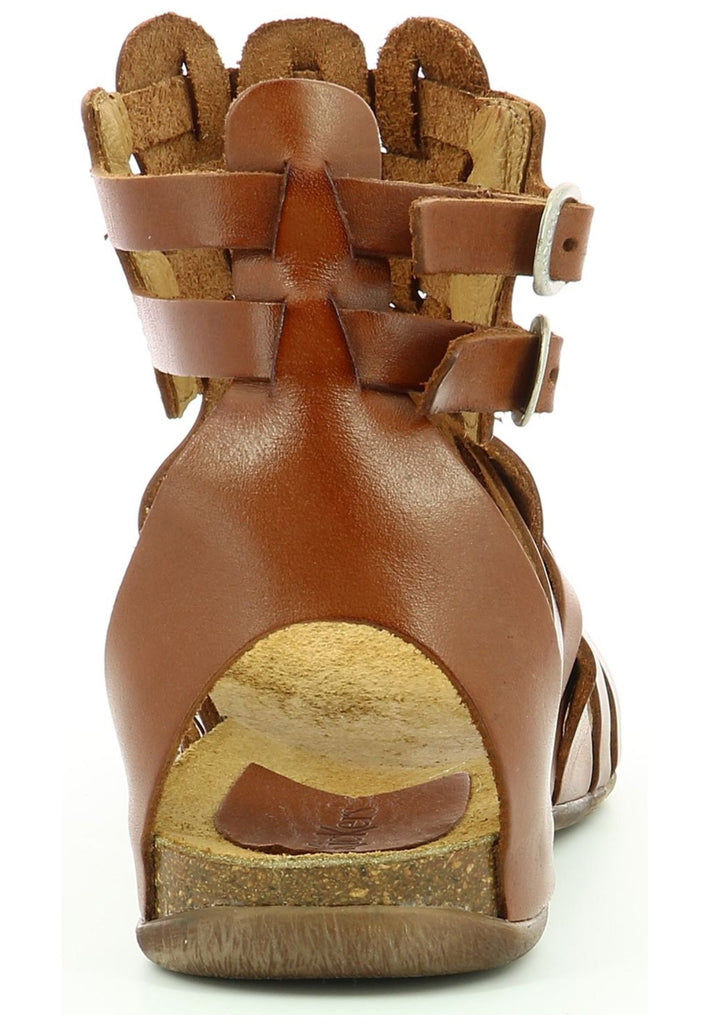 Kickers Sandalen Leder Kastanie