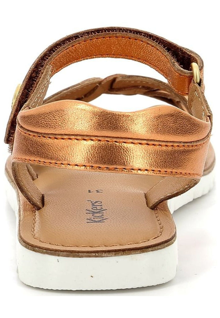 Kickers Sandalen Leder Orange