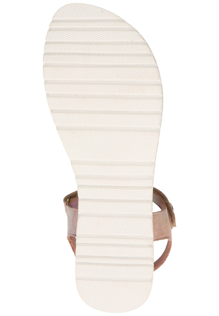 Kickers Sandalen Leder Pink Metallic