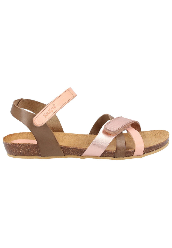 Kickers Sandalen Leder Rose