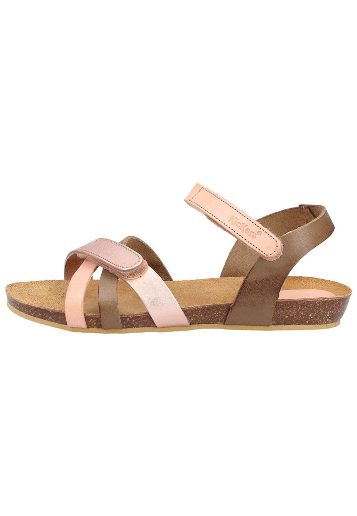 Kickers Sandalen Leder Rose