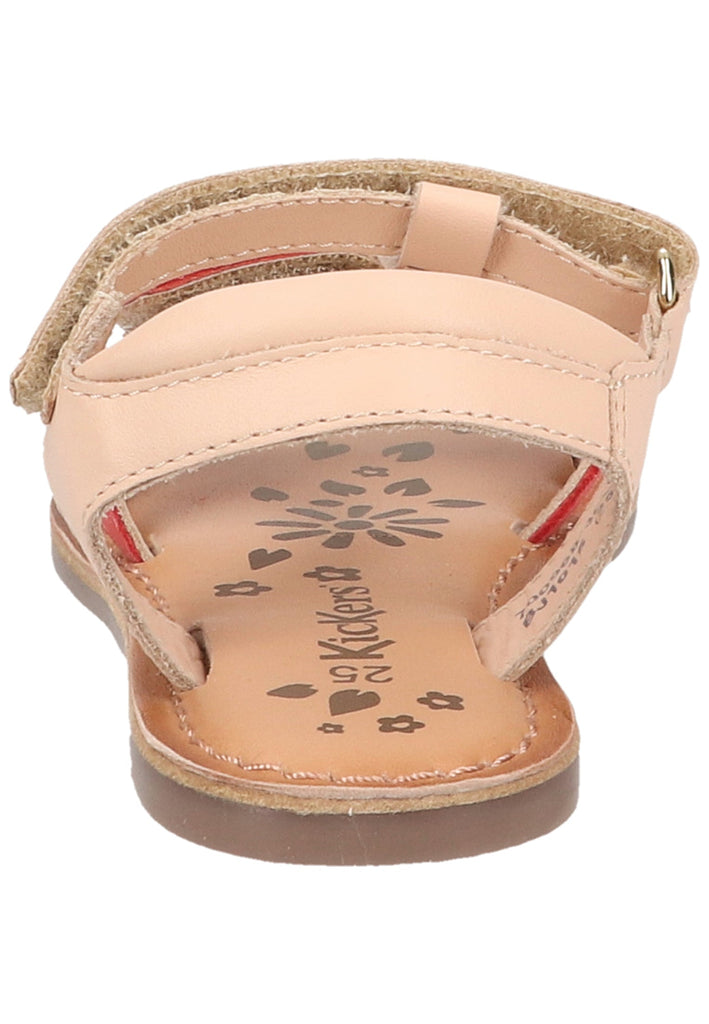 Kickers Sandalen Leder Rose Metallic