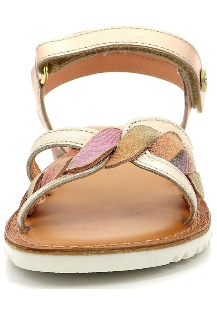 Kickers Sandalen Leder Rosegold
