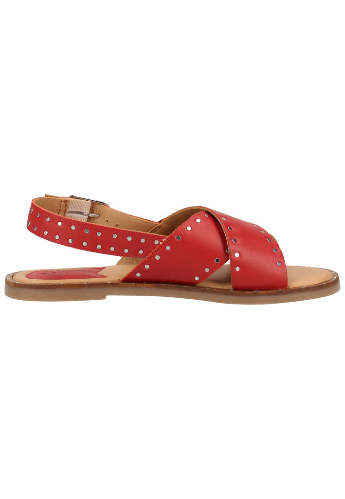 Kickers Sandalen Leder Rot