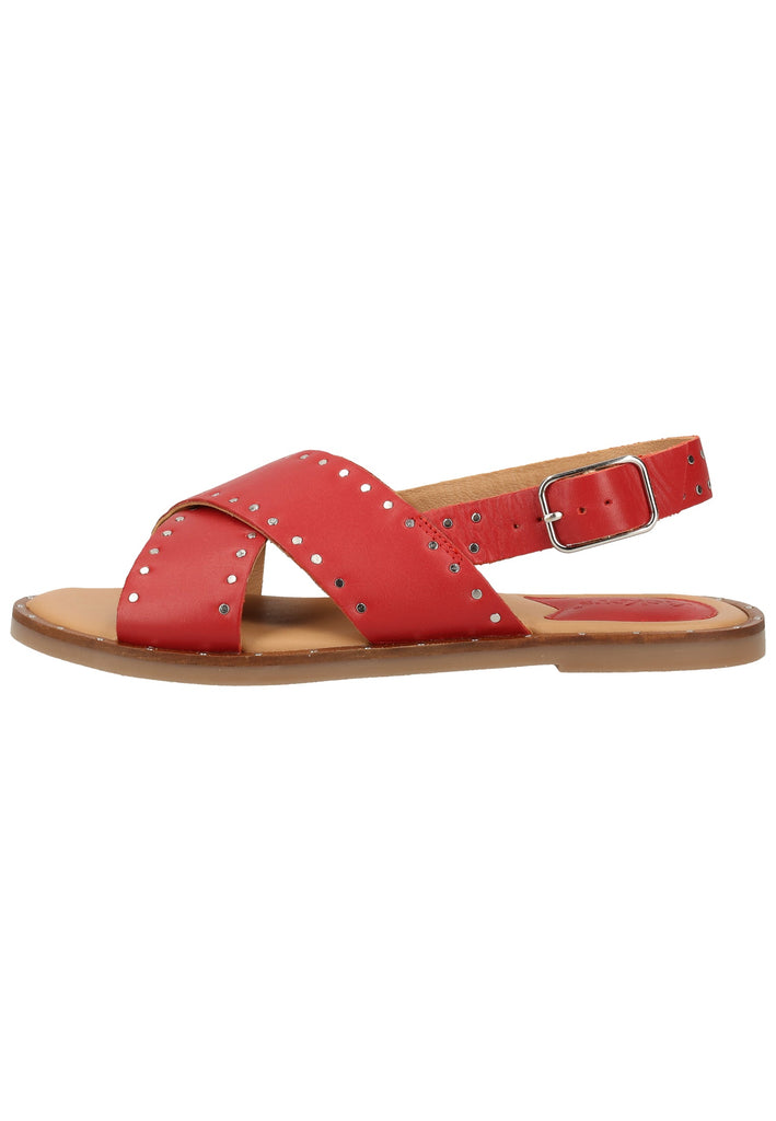 Kickers Sandalen Leder Rot