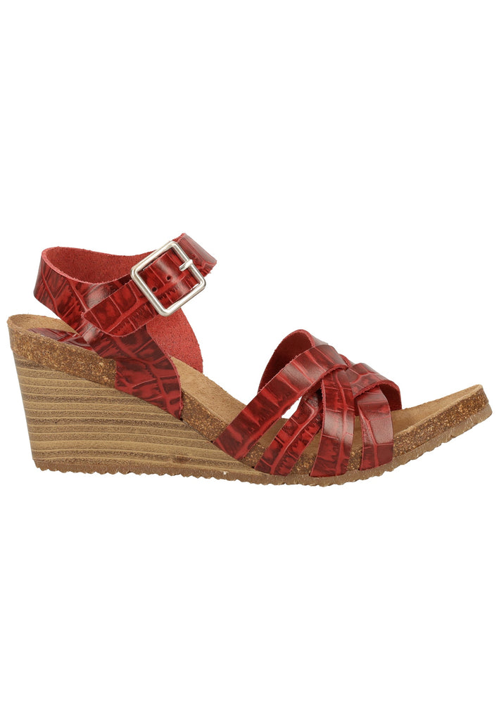 Kickers Sandalen Leder Rot