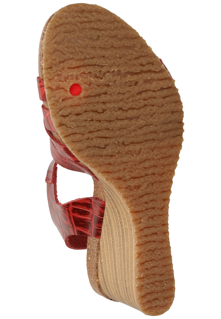 Kickers Sandalen Leder Rot