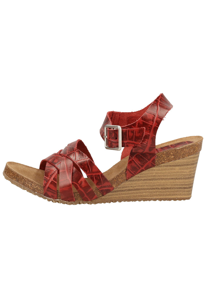 Kickers Sandalen Leder Rot