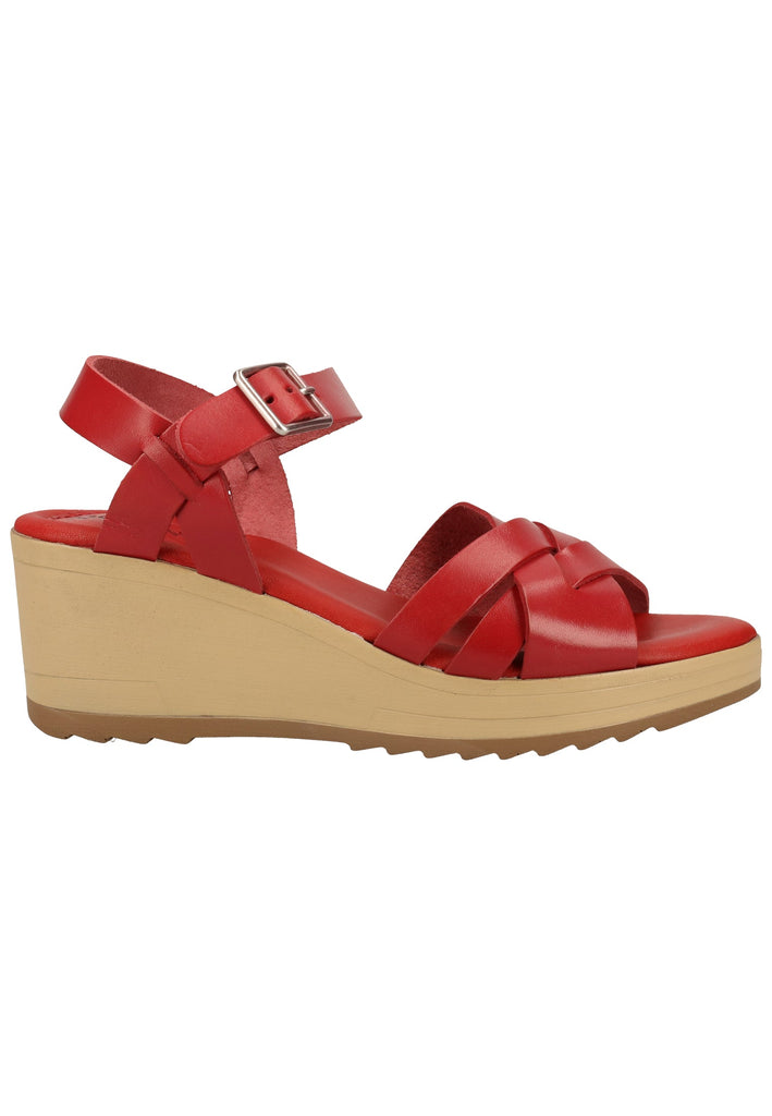 Kickers Sandalen Leder Rot