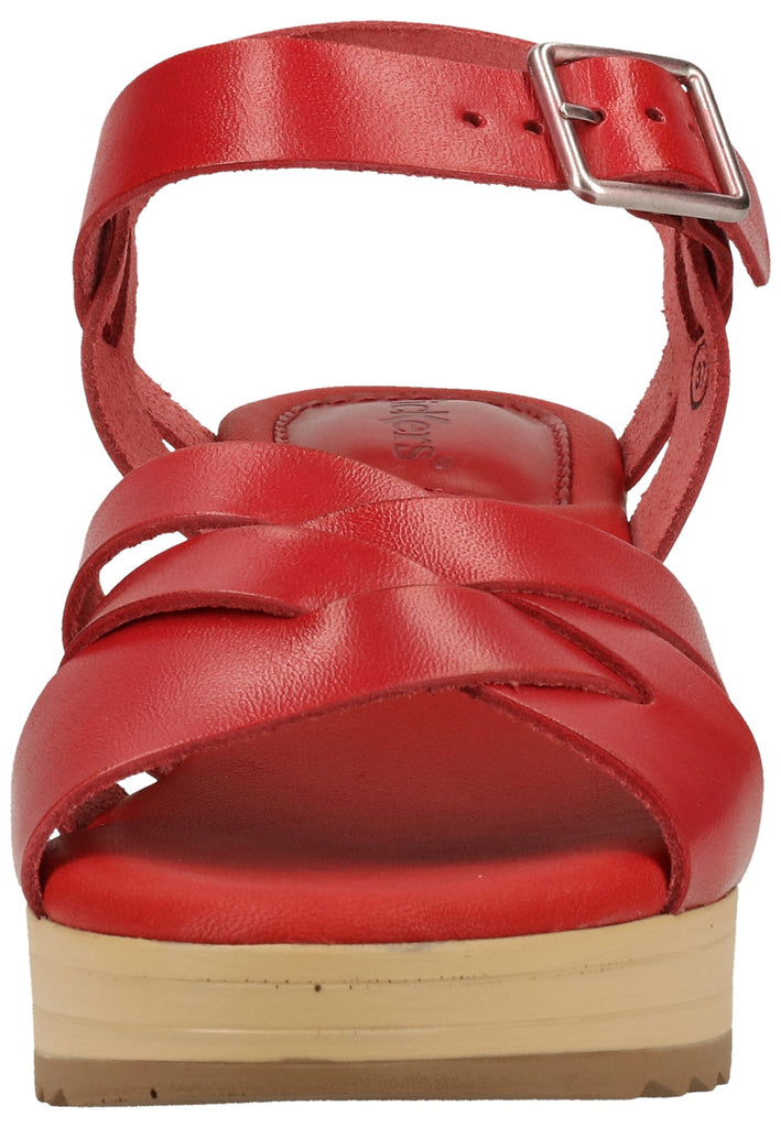 Kickers Sandalen Leder Rot