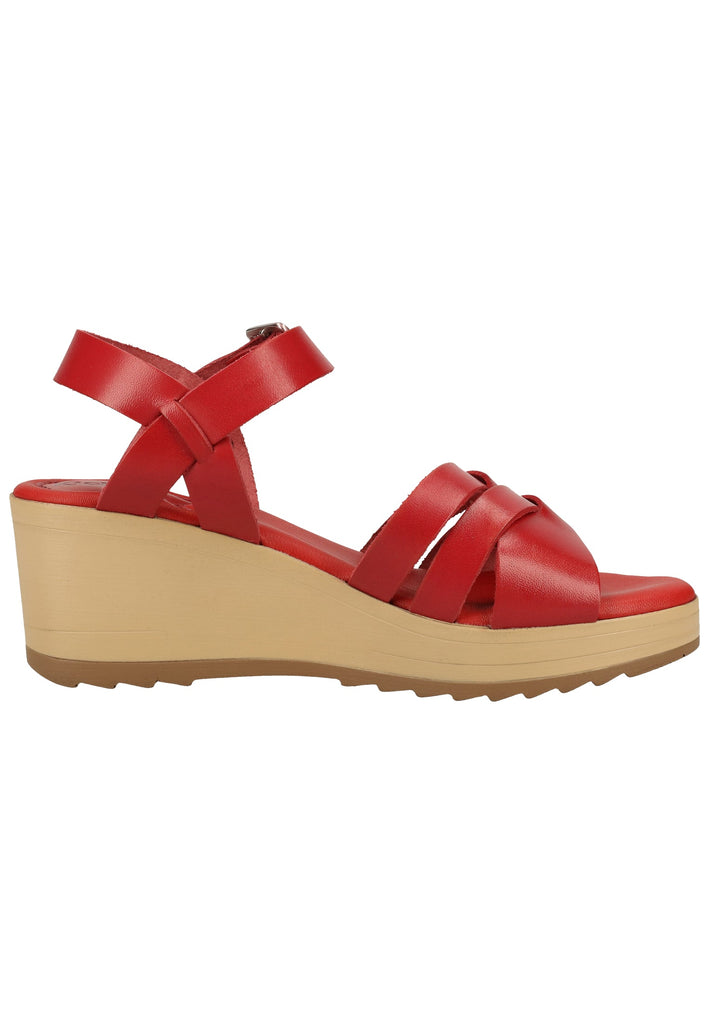 Kickers Sandalen Leder Rot