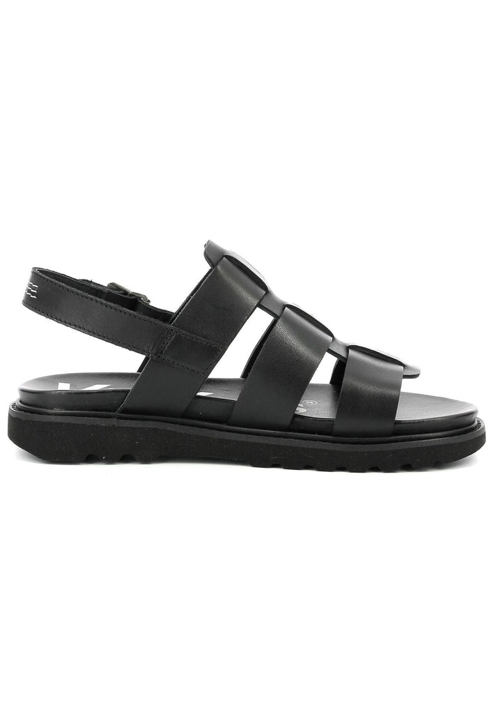 Kickers Sandalen Leder Schwarz