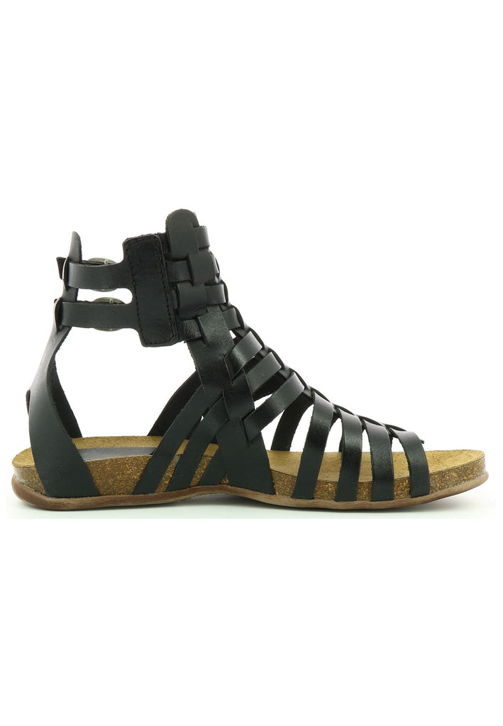 Kickers Sandalen Leder Schwarz