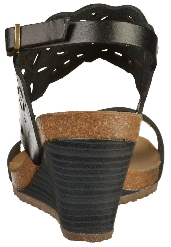 Kickers Sandalen Leder Schwarz