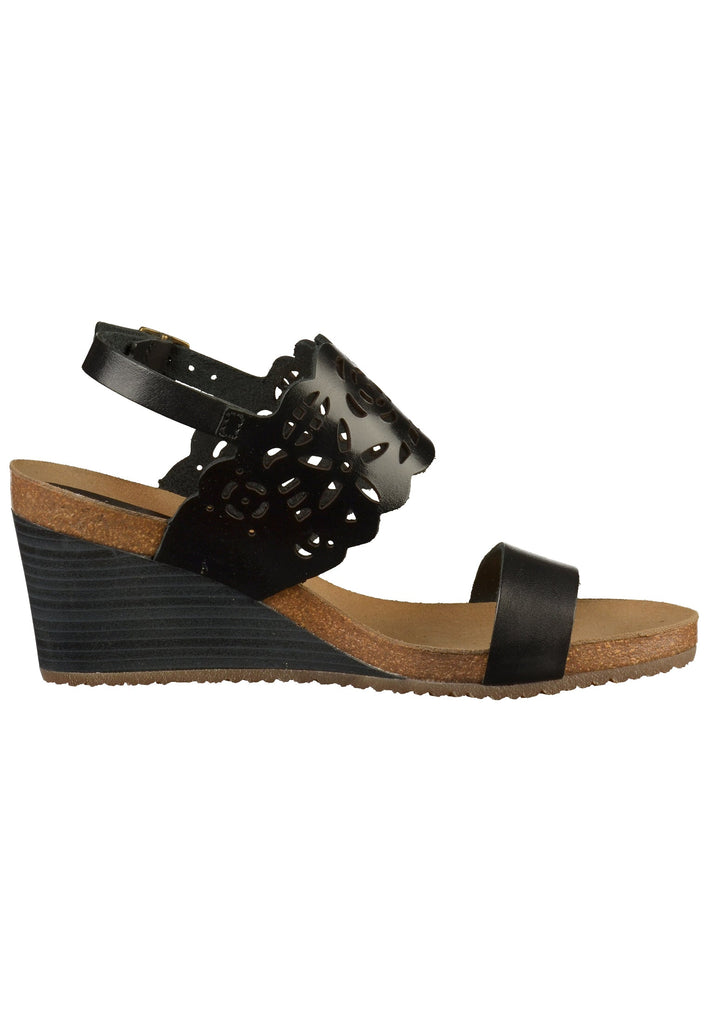 Kickers Sandalen Leder Schwarz