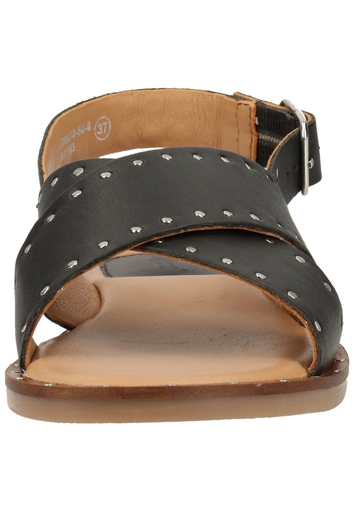 Kickers Sandalen Leder Schwarz