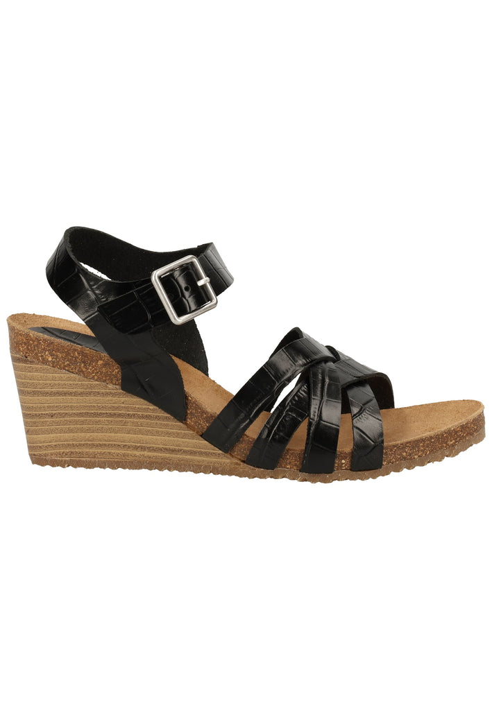 Kickers Sandalen Leder Schwarz